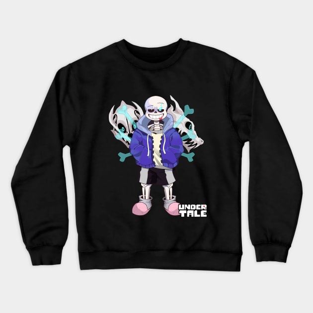 SANS UNDERTALE Crewneck Sweatshirt by  THIS JUTSU